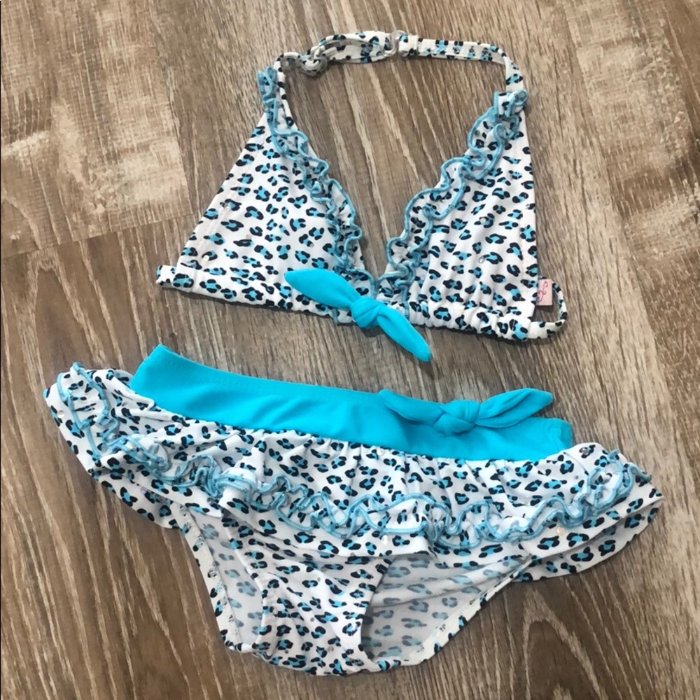 Floatimini Leopard sparkle bikini